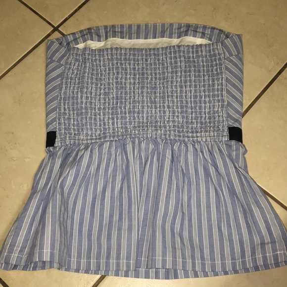 abercrombie strapless top with bow - Picture 3 of 3